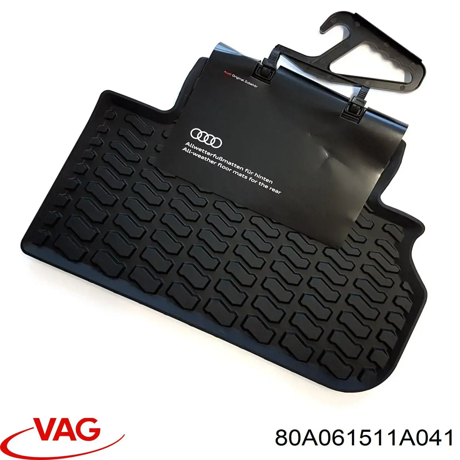 Килимок задній, комплект 2 шт. VAG 80A061511A041 ціна, від 73.33 USD