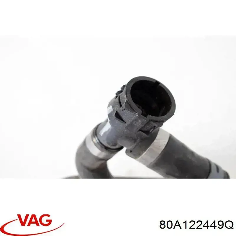 Патрубок термостата 80A122449CD VAG
