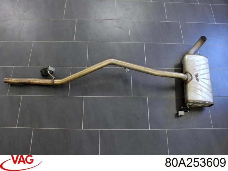 Вихлопна труба VAG 80A253609 ціна, від 127.07 USD