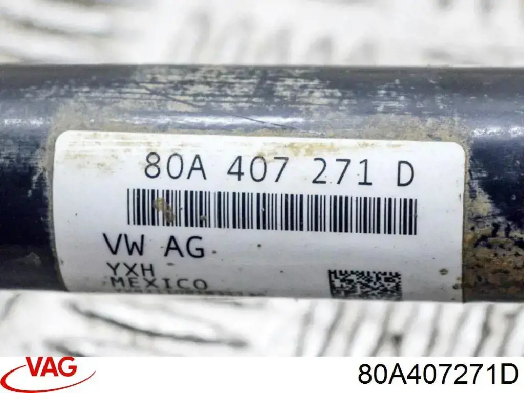 Піввісь (привід) передня GKND12325 GKN-Spidan