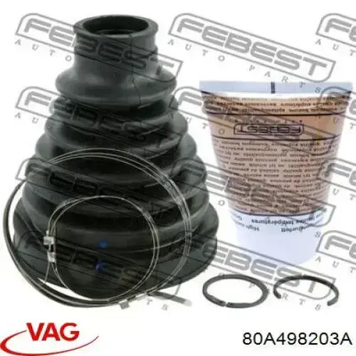 Пильник ШРУСа зовнішній 3C0407285 VAG