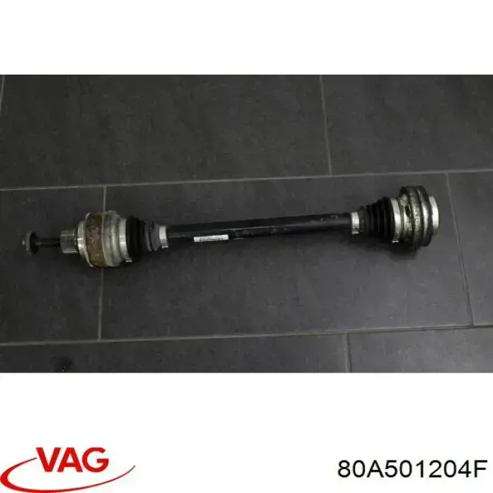 80A501204F VAG Піввісь задня, права