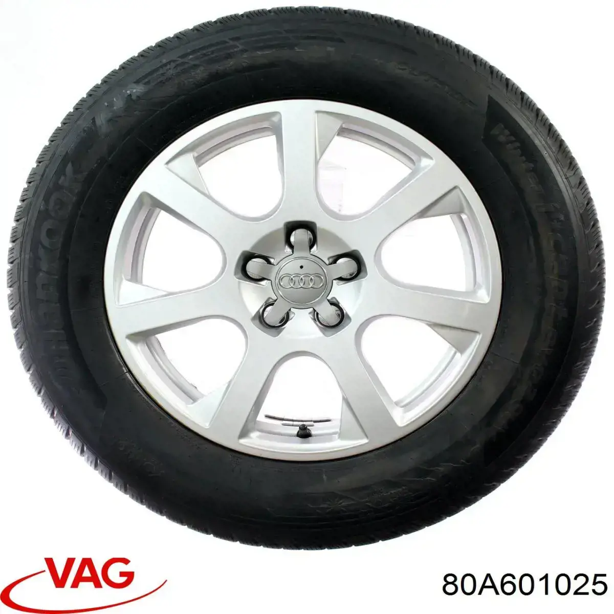 Диски колісні литі (легкосплавні, титанові) VAG 80A601025 ціна, від 899.69 USD