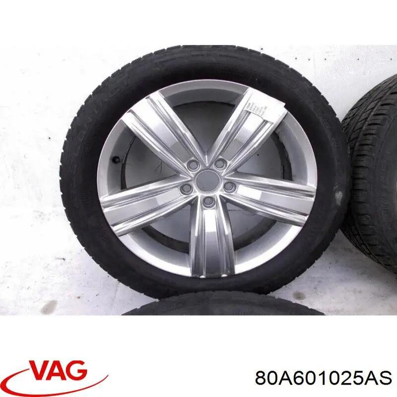 80A601025AS VAG Диски литі (легкосплавні, титанові)