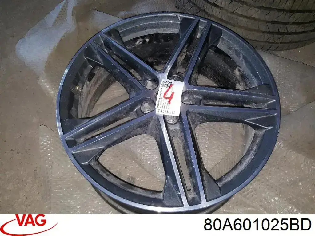 80A601025BD VAG Диски колісні литі (легкосплавні, титанові)
