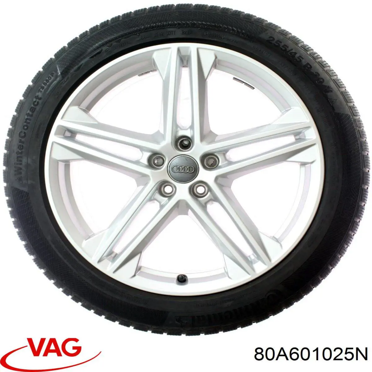 80A601025N VAG Диски колісні литі (легкосплавні, титанові)