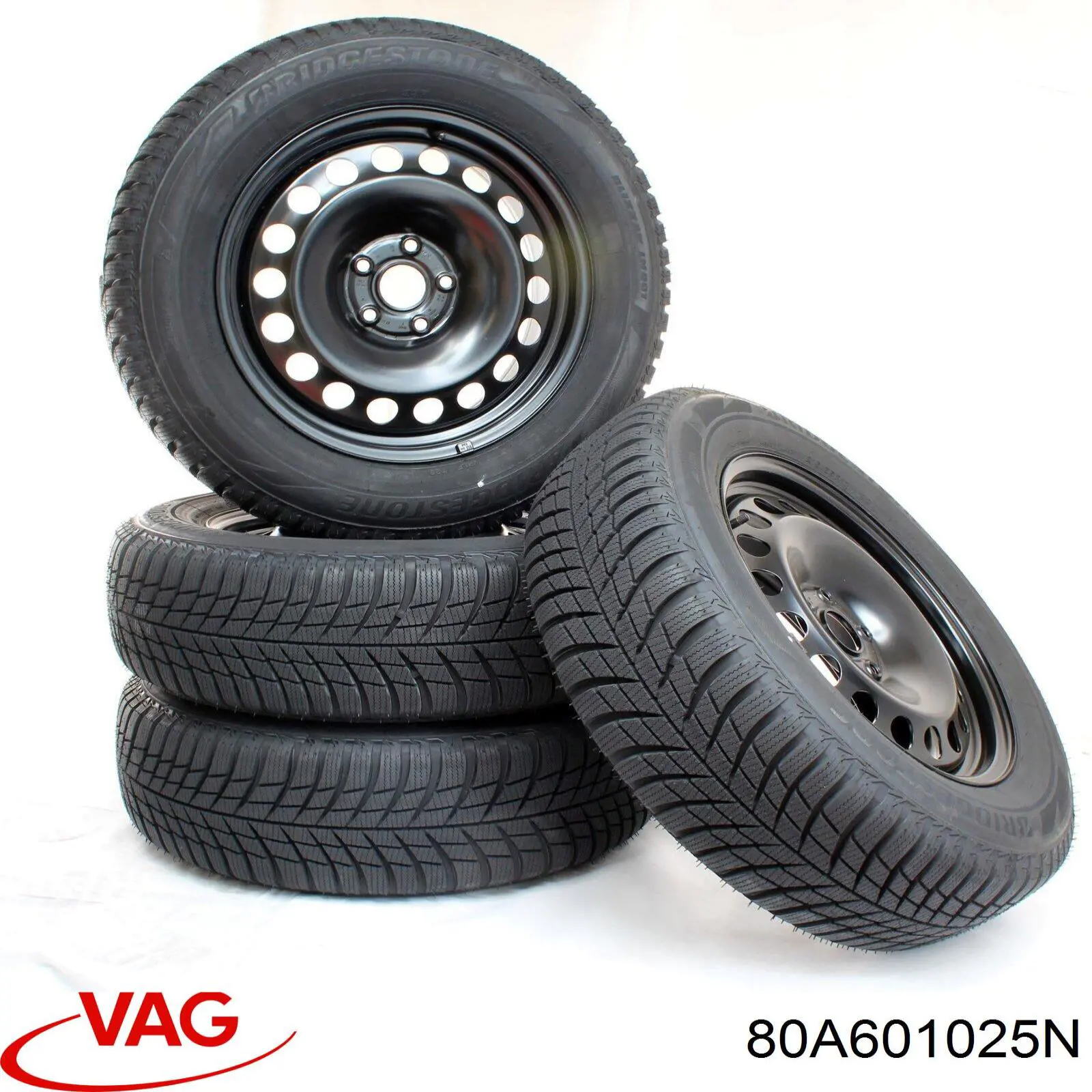 Купити 80A601025N VAG Диски колісні литі (легкосплавні, титанові)