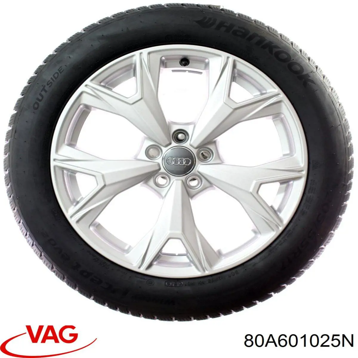 Диски колісні литі (легкосплавні, титанові) VAG 80A601025N ціна, від  USD
