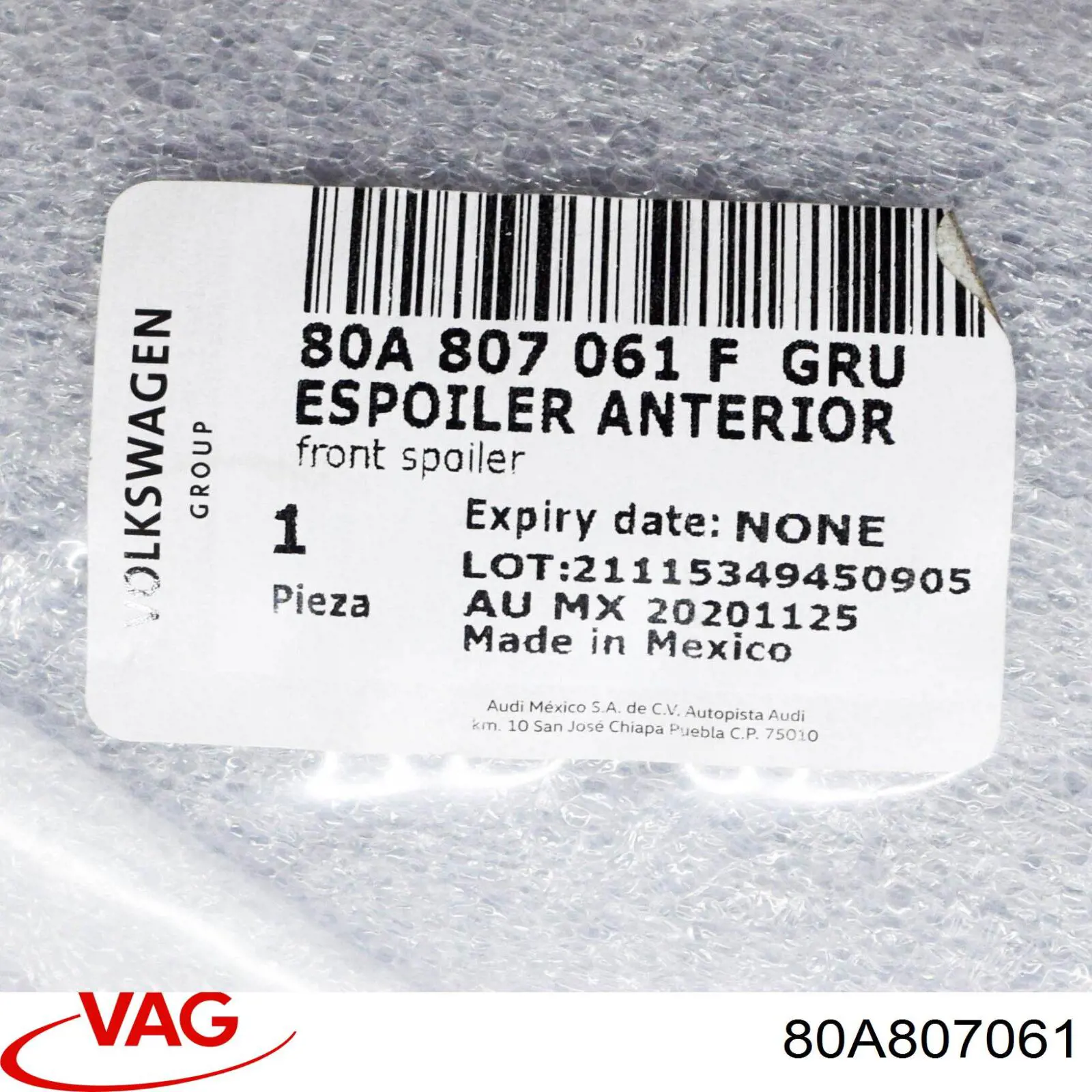  80A807061 VAG