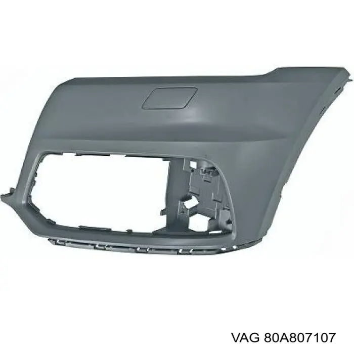 Бампер передній, ліва частина PAD04059L KLARKSONAS