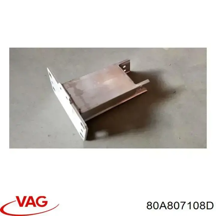 Бампер передній, права частина VAG 80A807108D ціна, від 107.30 USD
