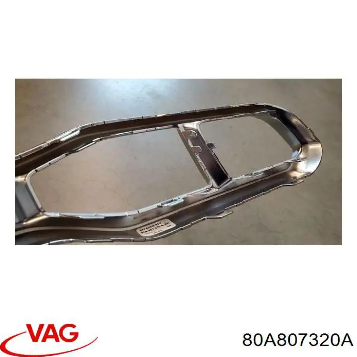 Купити 80A807320A VAG Кронштейн бампера заднього, лівий