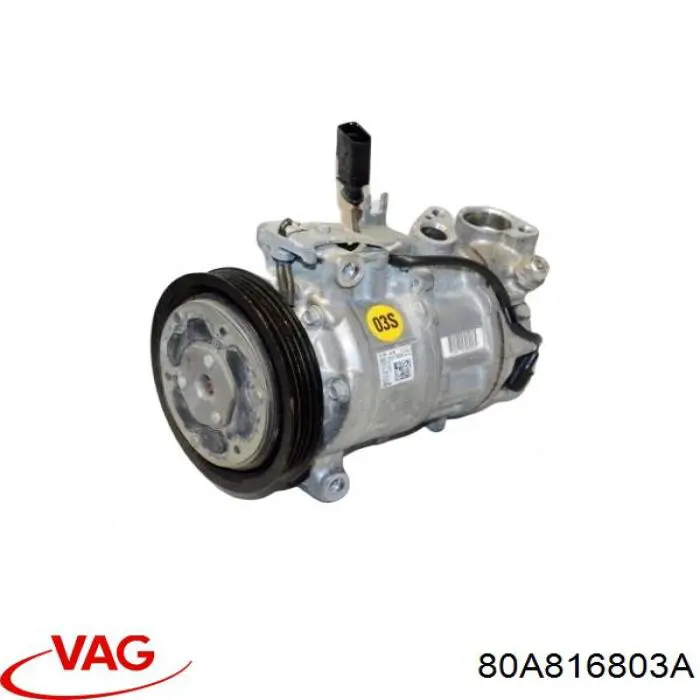Купити 80A816803A VAG Компресор кліматичної установки