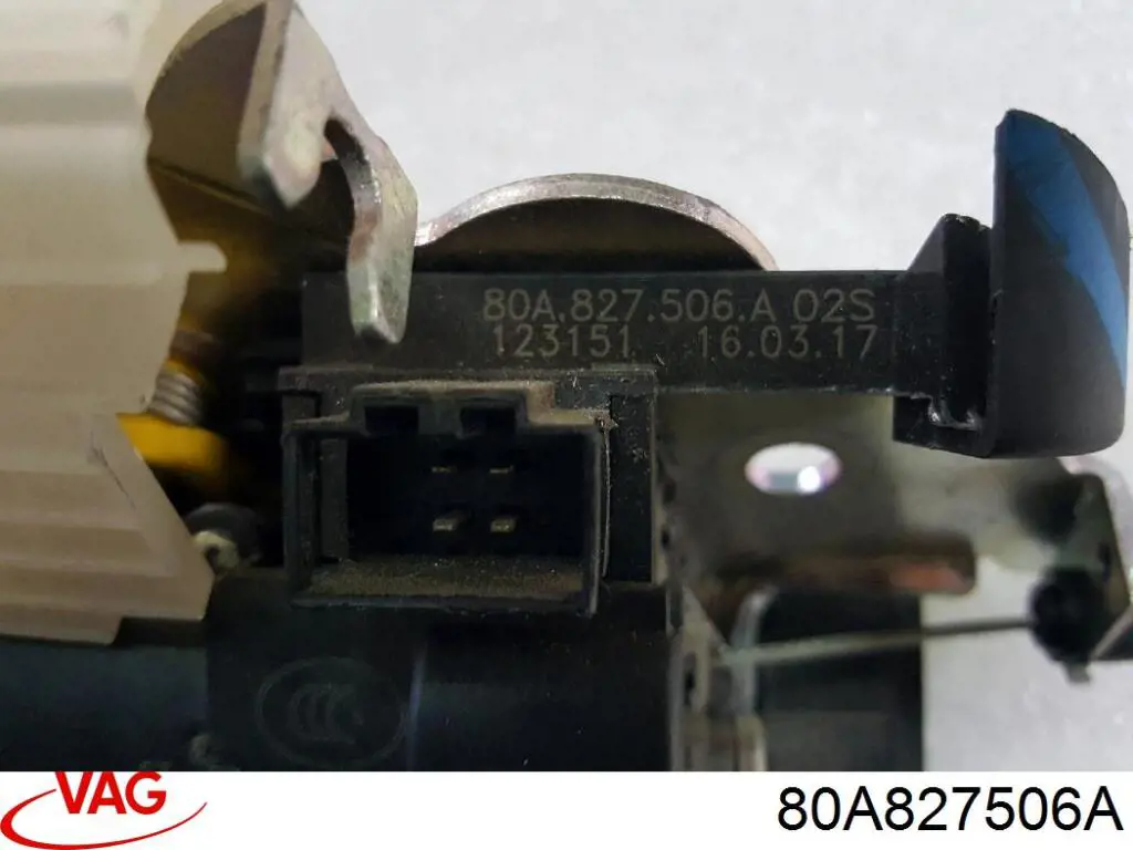 Купити 80A827506A VAG Замок 3/5-х дверей, задній