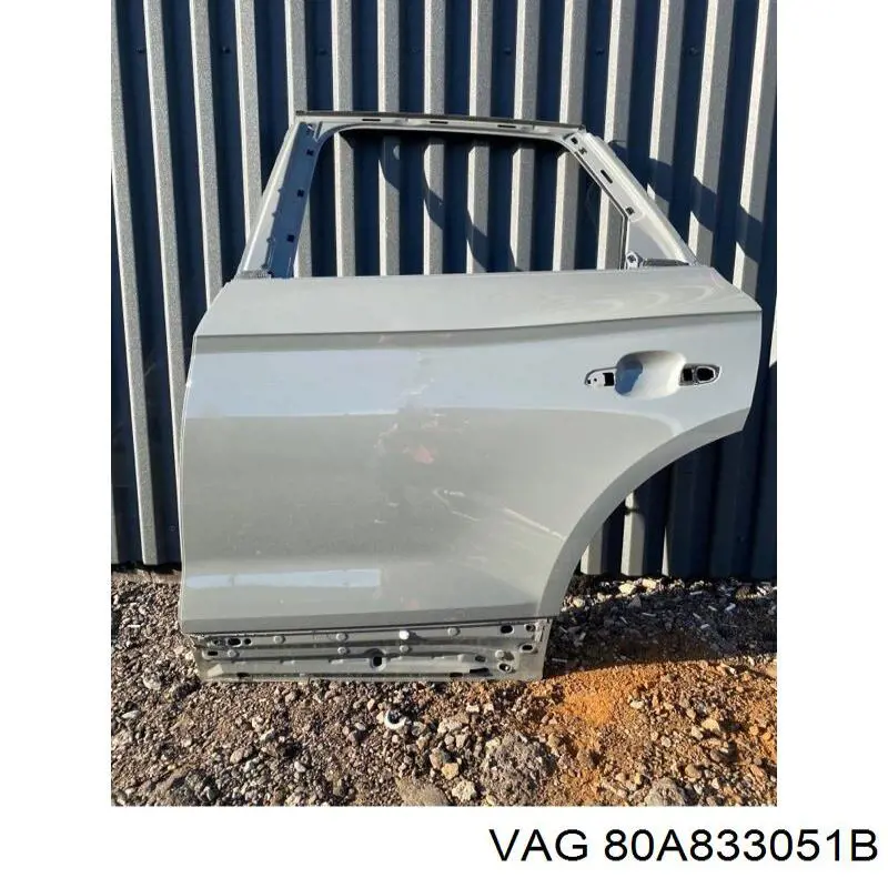 80A833051B VAG Двері задні, ліві