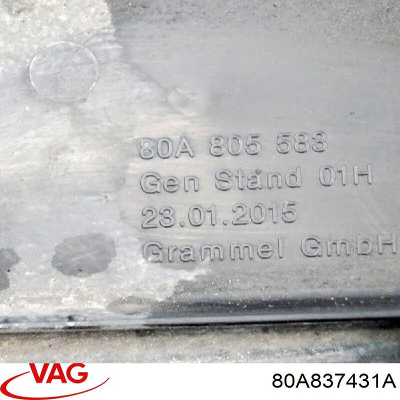 80A837431A VAG 