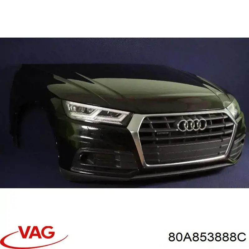 Захист бампера переднього, правий VAG 80A853888C ціна, від 39.90 USD