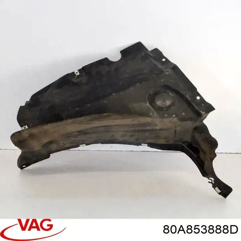 Купити 80A853888D VAG Захист бампера переднього, правий