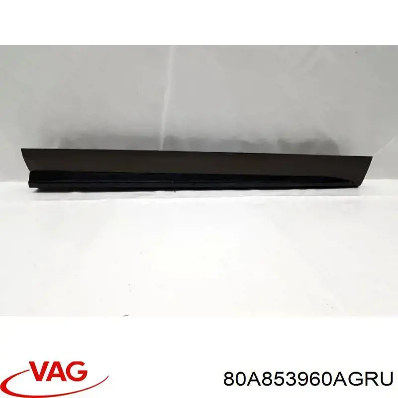 Молдинг передньої правої двері, нижній VAG 80A853960AGRU ціна, від 83.06 USD