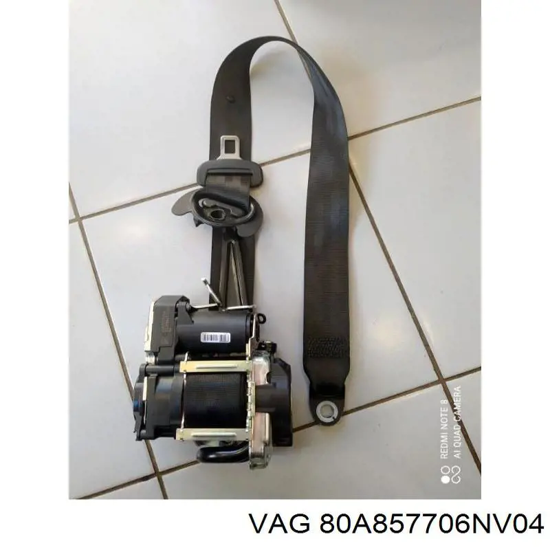 Пасок безпеки передній правий VAG 80A857706NV04 ціна, від 208.98 USD