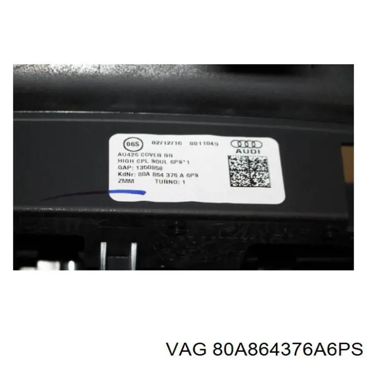 Купити 80A864376A6PS VAG 