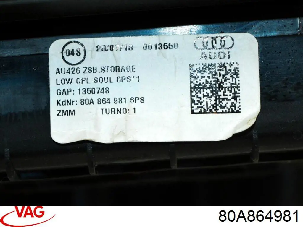 Купити 80A864981 VAG 