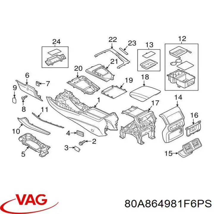 80A864981F6PS VAG 