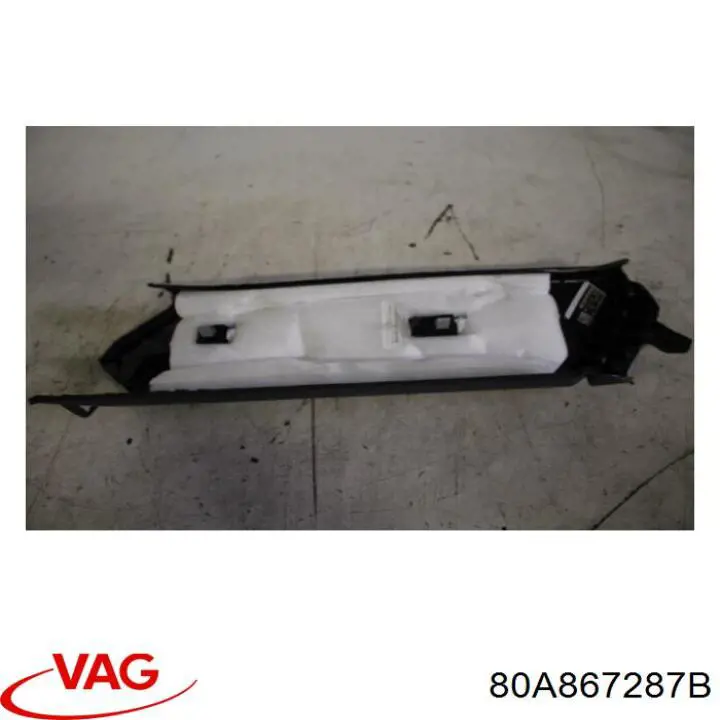 Купити 80A867287B VAG Обшивка стійки кузова внутрішня, задня ліва