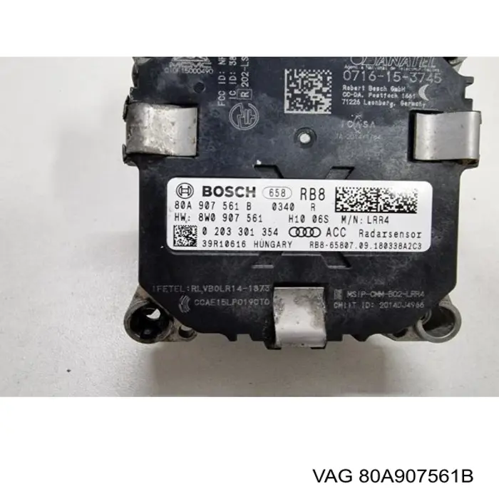 Радарний датчик дистанції VAG 80A907561B ціна, від 329.40 USD