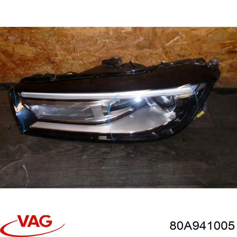 Фари VAG 80A941005 ціна, від 421.25 USD
