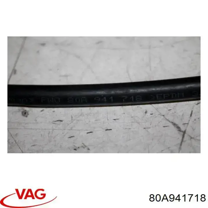Шланг омивача фар 80A941718 VAG