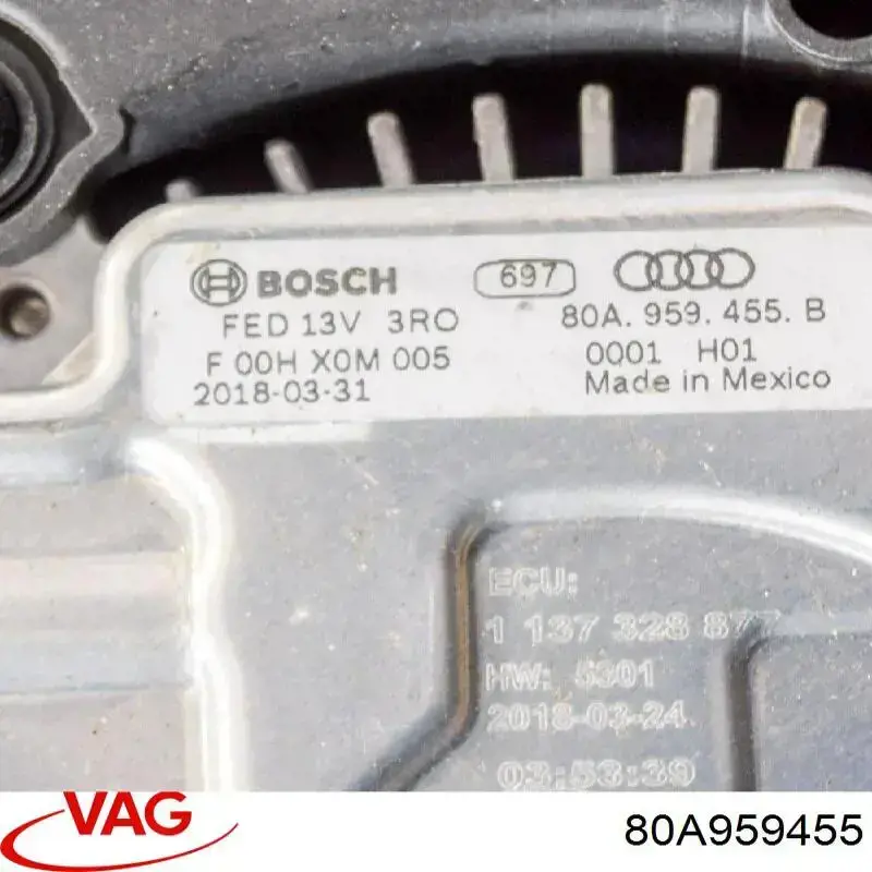 80A959455C VAG 
