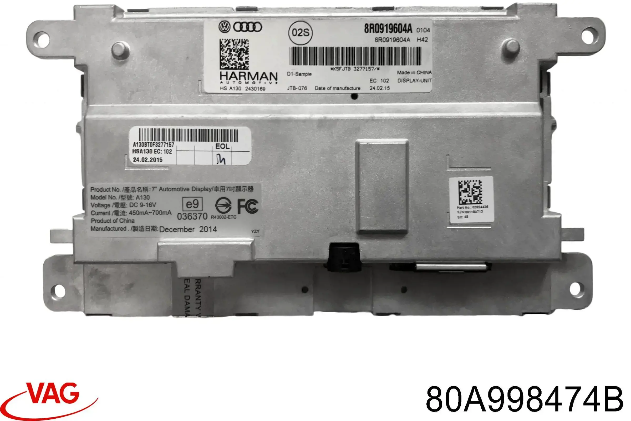 Модуль управління світлом фар NTY EPXAU019 ціна, від 41.19 USD