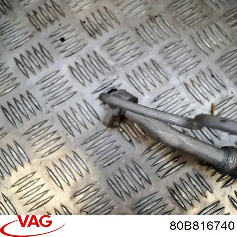 Шланг кондиціонера, від радіатора до випарника VAG 80B816740 ціна, від 11.53 USD