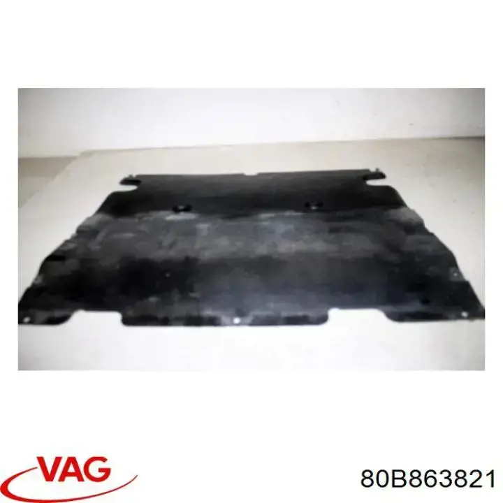 Купити 80B863821 VAG Захист піддона картера двигуна