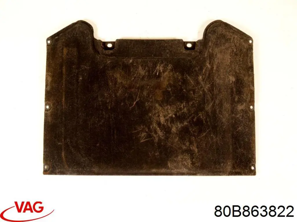 80B863822 VAG Захист піддона двигуна