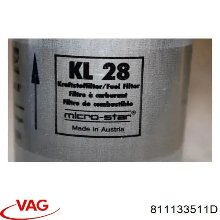 811133511D VAG фільтр паливний