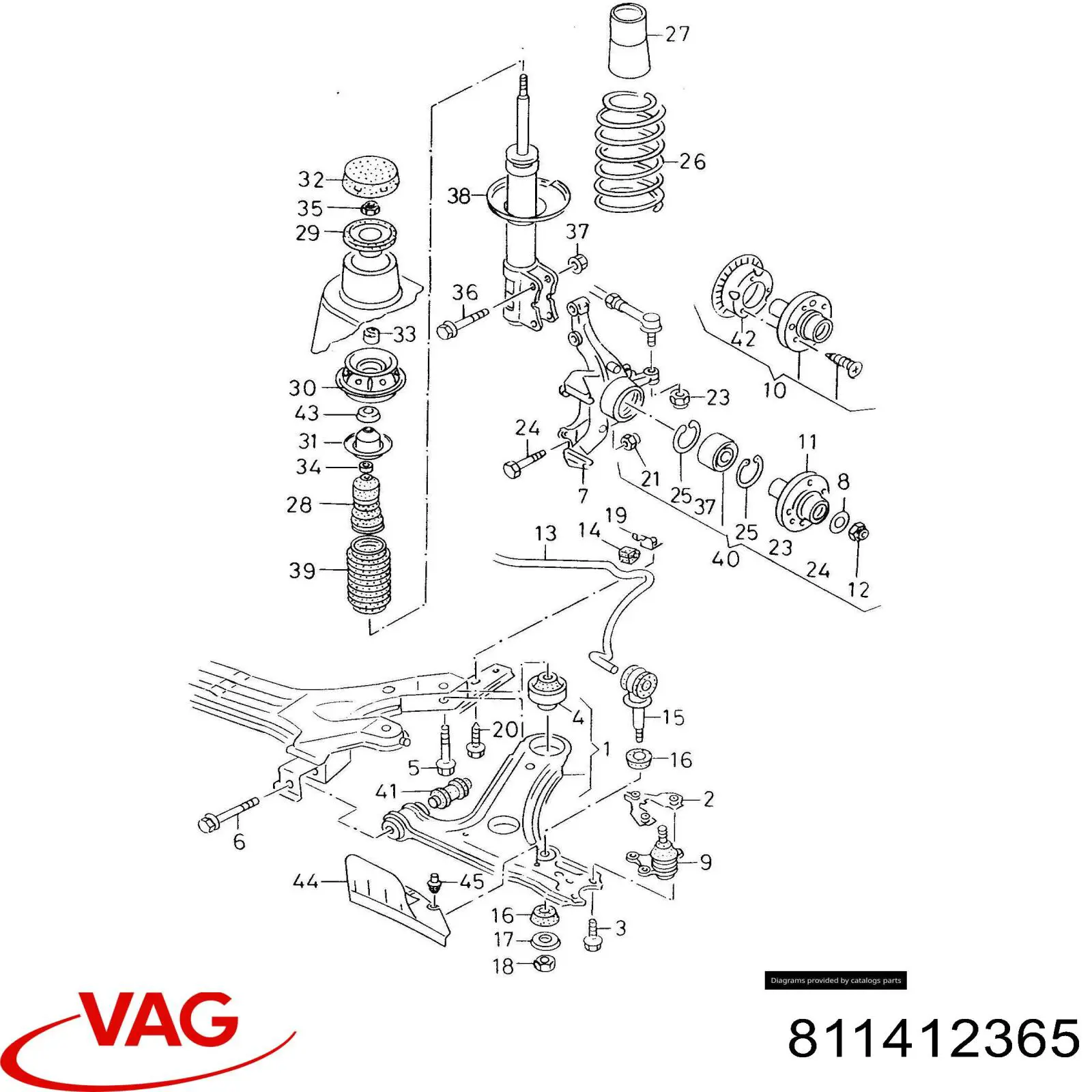  VAG 811412365