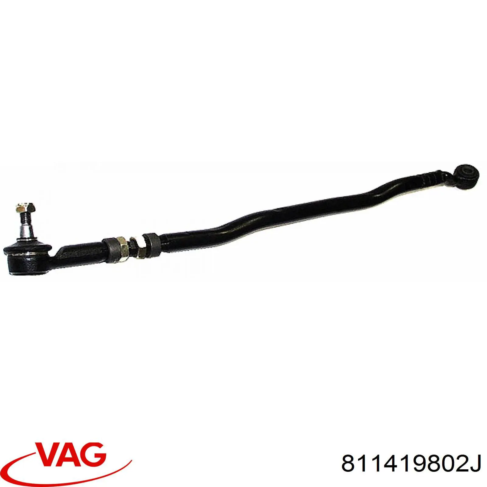 Купити 811419802J VAG Тяга рульова в зборі, права