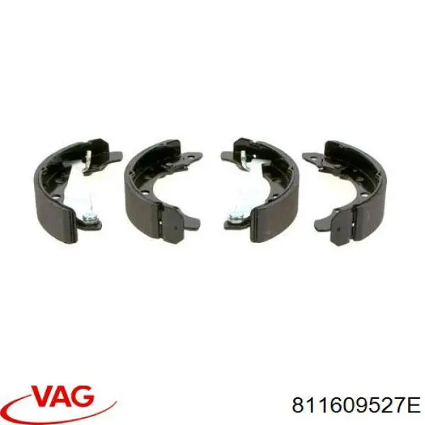 Купити 811609527E VAG Колодки гальмові задні, барабанні
