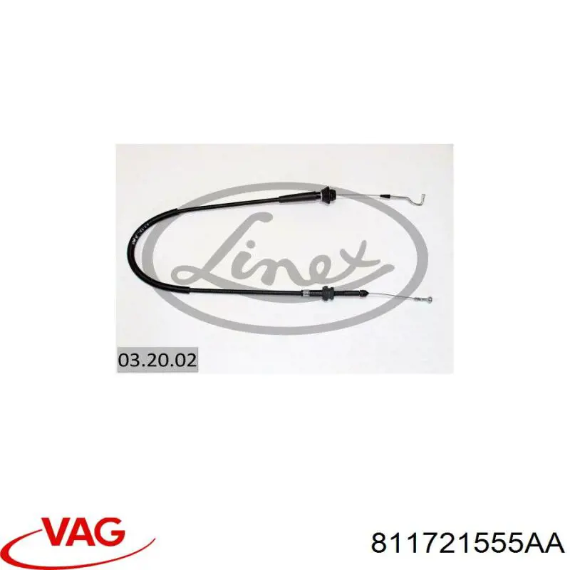 Трос газу Linex 032002 ціна, від 9.89 USD