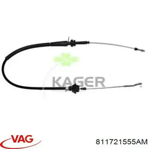 811721555AM VAG Трос газу (акселератора)