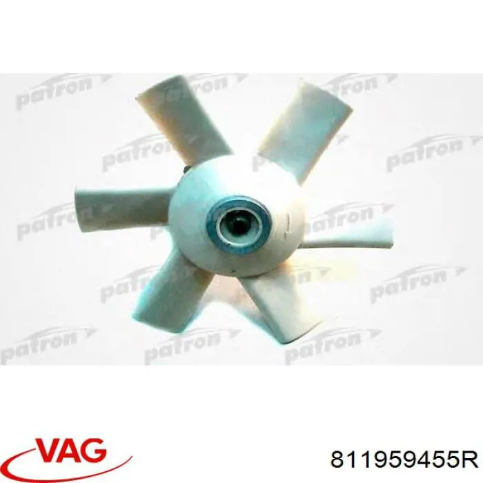 811959455R VAG електровентилятор охолодження в зборі (двигун + крильчатка)