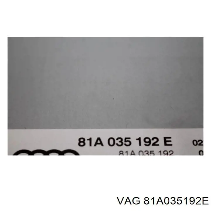 81A035192E VAG 