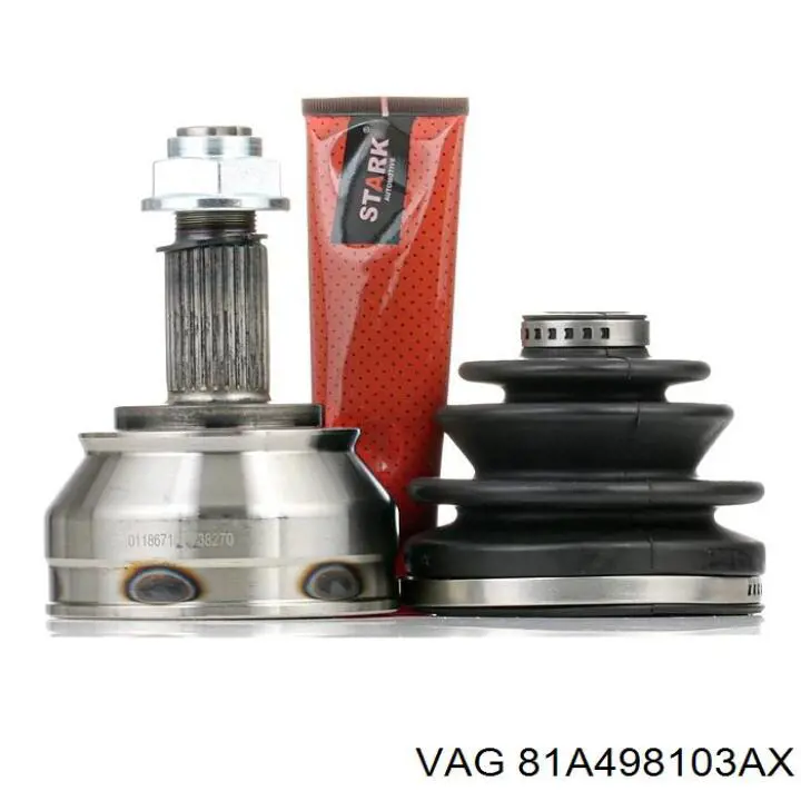 ШРКШ внутрішній, передній VAG 81A498103AX ціна, від 40.21 USD