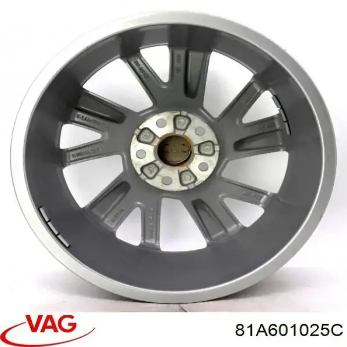 Купити 81A601025C VAG Диски колісні литі (легкосплавні, титанові)