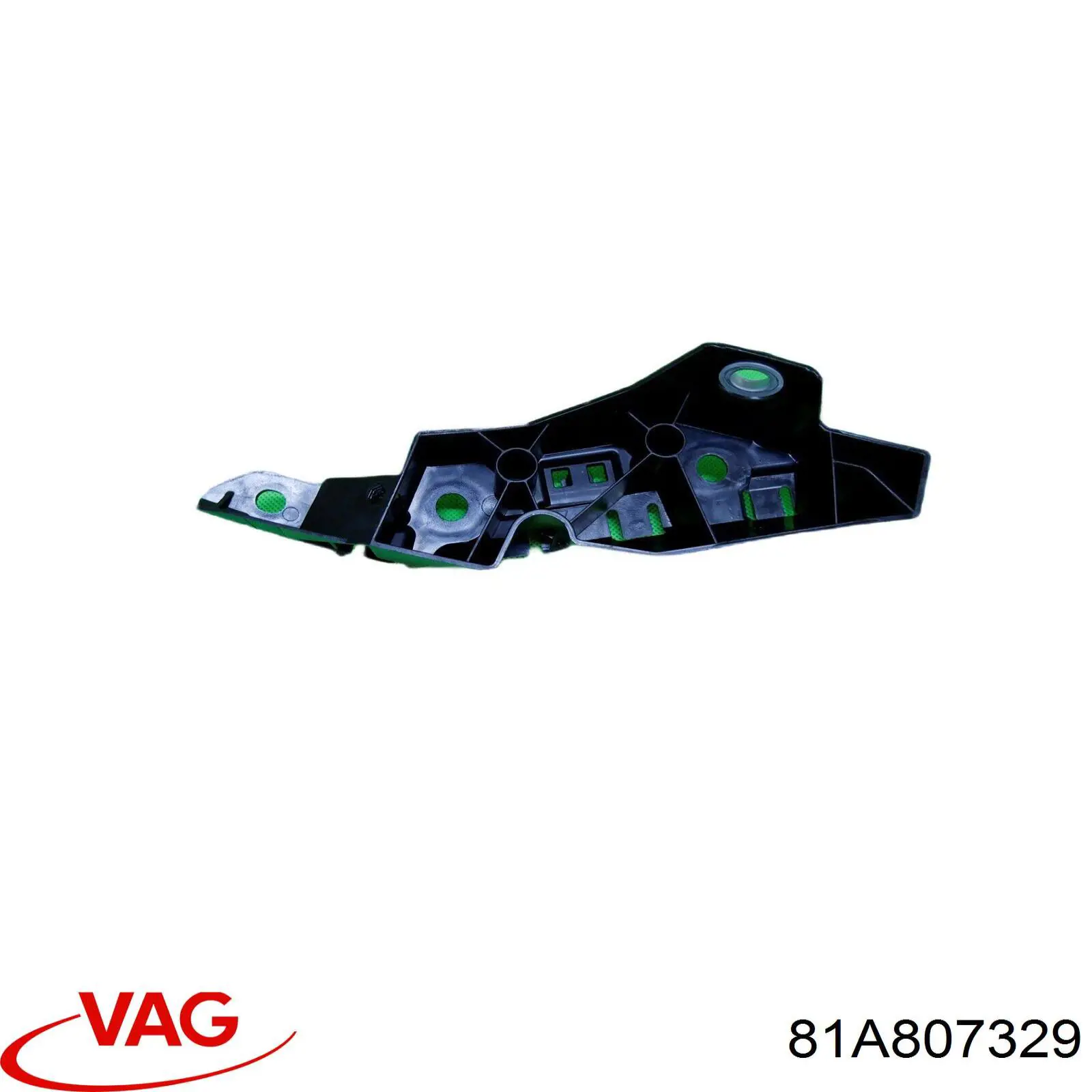 Кронштейн бампера заднього, лівий 81A807329A VAG