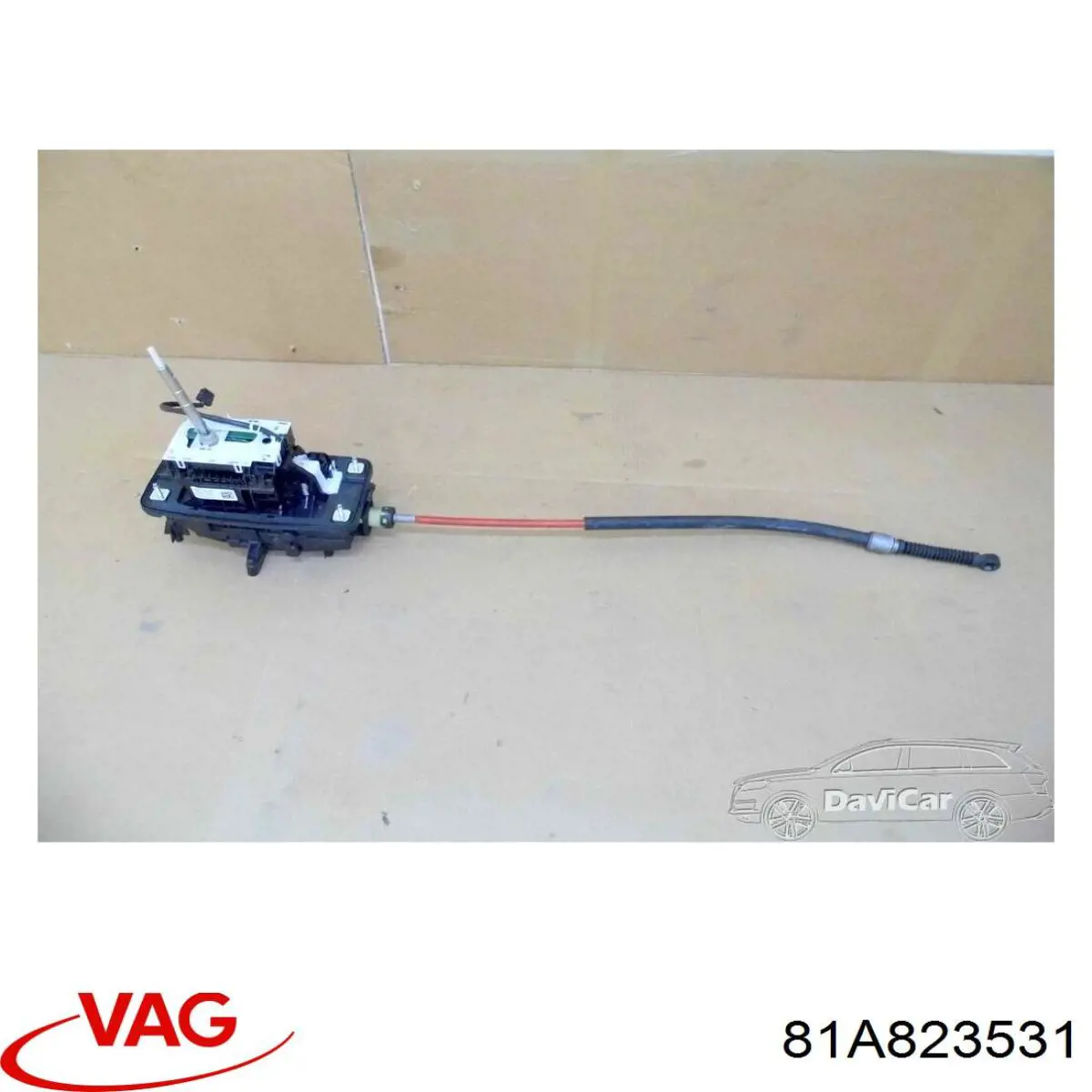 Трос відкриття капота, передній VAG 81A823531 ціна, від 24.62 USD