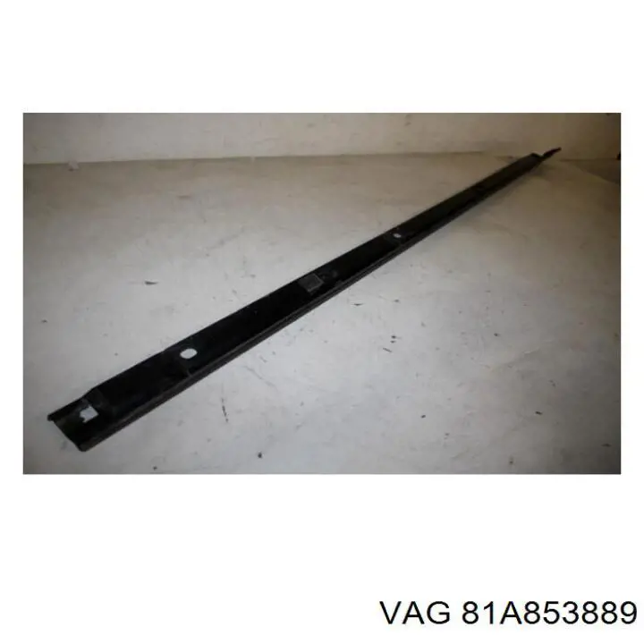 81A853889 VAG Накладка зовнішня (молдинг) порога, лівий