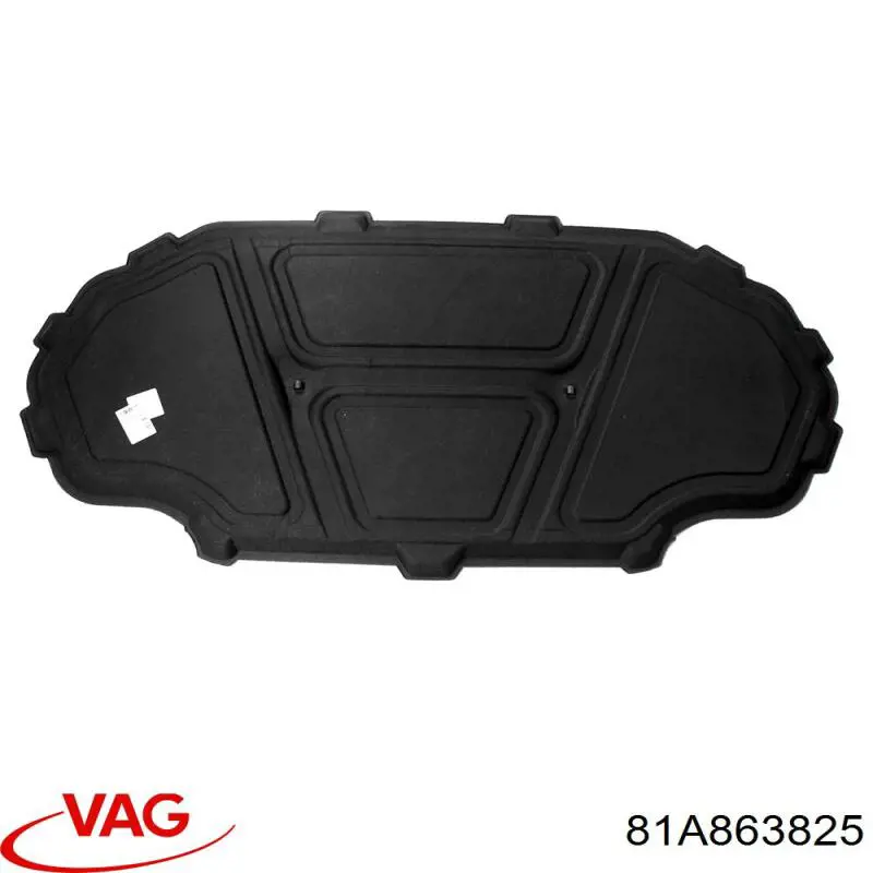 81A863825 VAG Утеплювач капота
